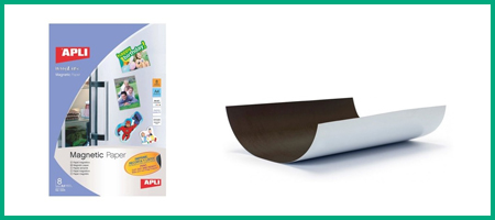 papel magnetico